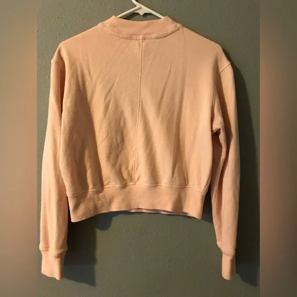Calvin Klein Performance Cropped Crewneck Sweatshirt Size Small - Picture 3 of 8